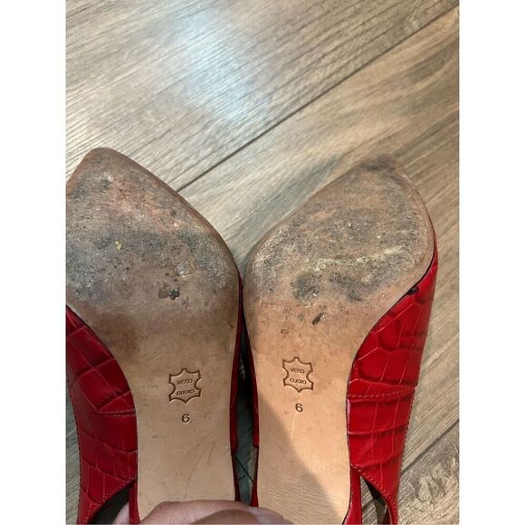 Alice+ Olivia red slingback pumps - Picture 7 of 7